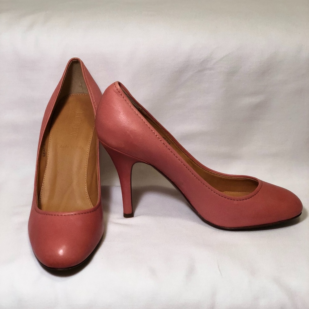 J.Crew Mona Leather Pumps - Size 7